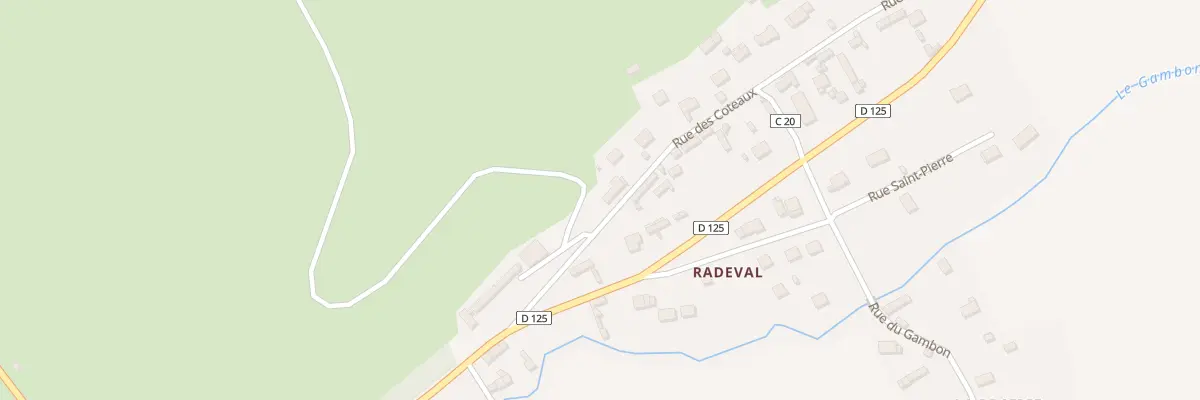 Plan du 25 Rue des Coteaux aux Andelys