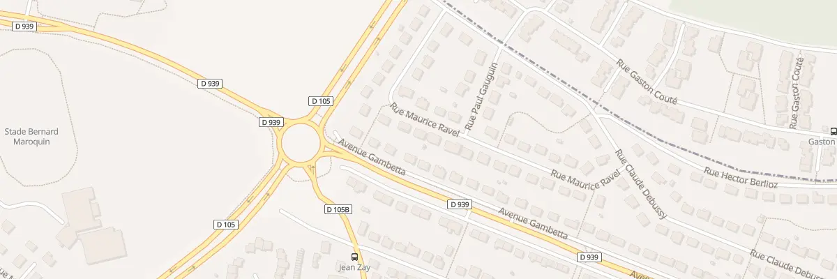 Plan du 27 Rue Maurice Ravel à Mainvilliers