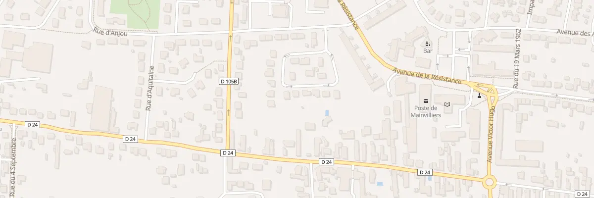 Plan du 18 Rue Marcel Proust à Mainvilliers