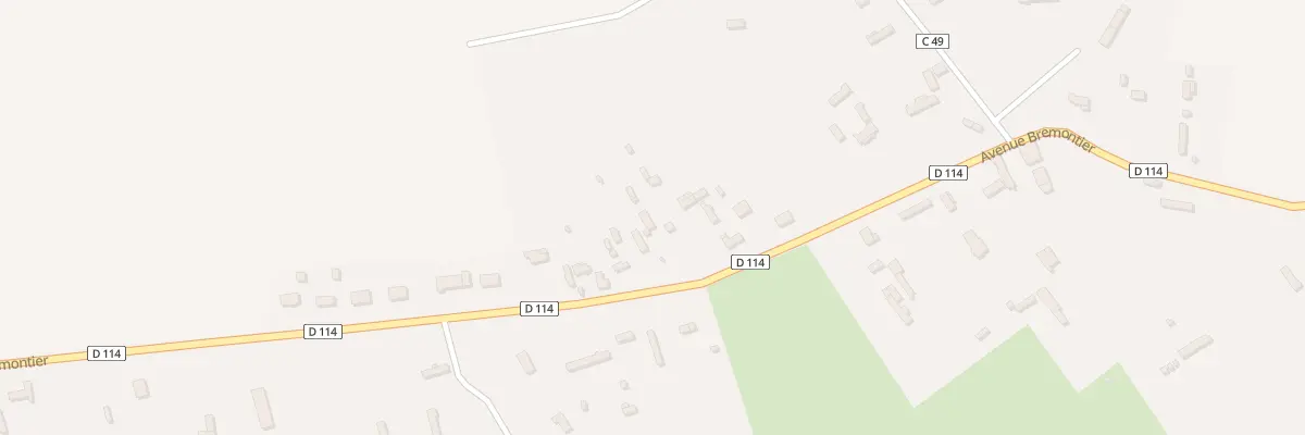 Plan du 54 Av Bremontier au Tronquay