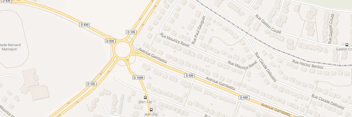 Plan du 104 Av Gambetta à Mainvilliers