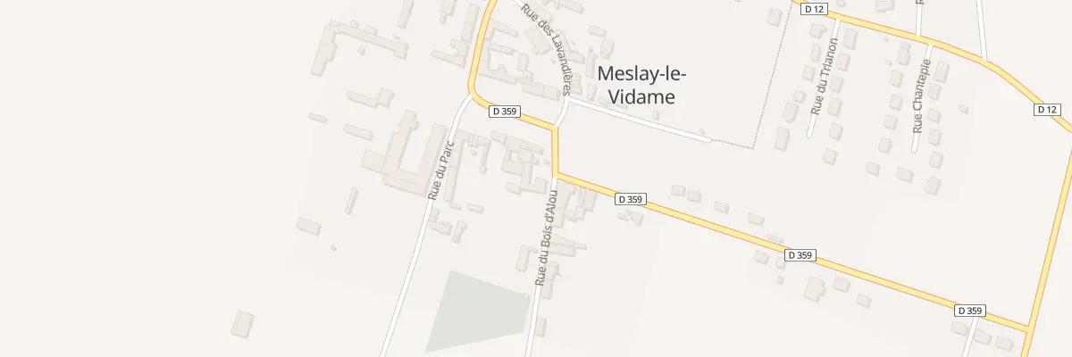 Plan du 4 Rue du Bois d’Alou à Meslay-le-Vidame