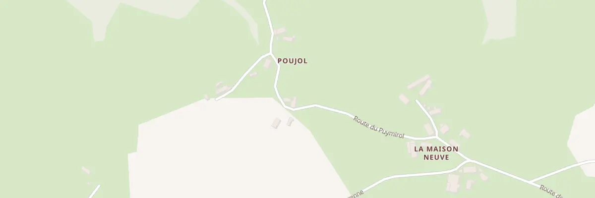Plan du 1496 Rte du Puymirol à Orgnac-sur-Vézère
