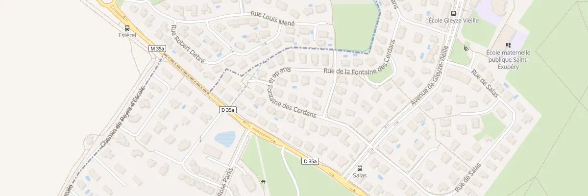 Plan du 86 Rue de la Fontaine des Cerdans à Ramonville-Saint-Agne