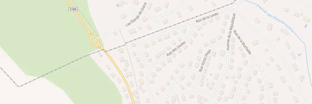 Plan du 1 Rue des Saules à Ivry-la-Bataille