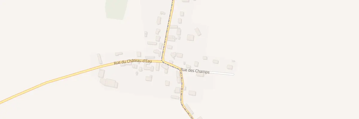 Plan du 3 Rue du Chateau d’Eau à Fresnay-le-Comte