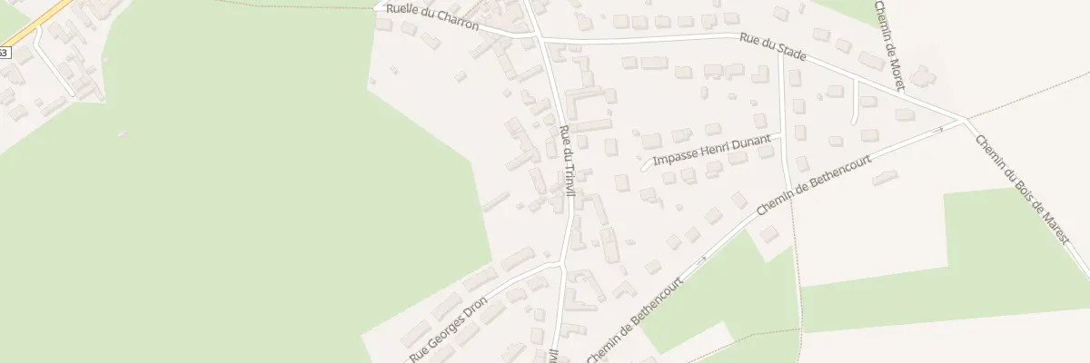 Plan du 458 Rue du Trinvil à Saint-Quentin-la-Motte-Croix-au-Bailly