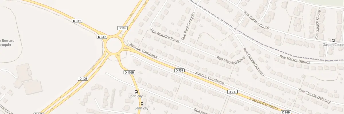 Plan du 102 Av Gambetta à Mainvilliers