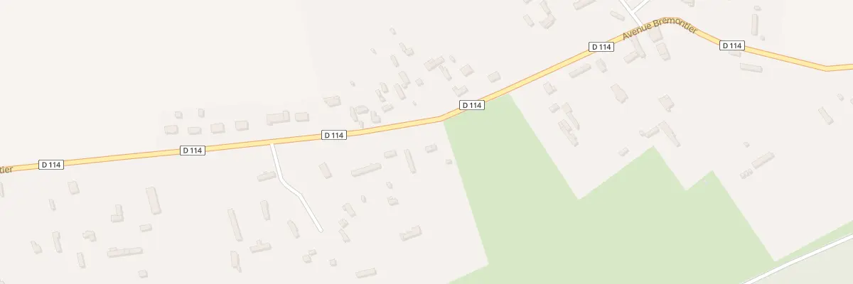 Plan du 53 Av Bremontier au Tronquay