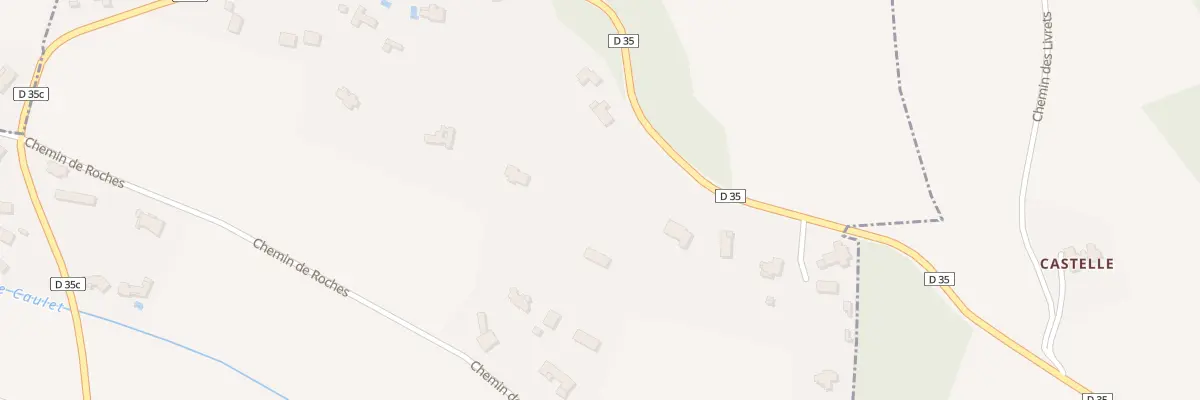 Plan du 71A Les Dames à Aureville