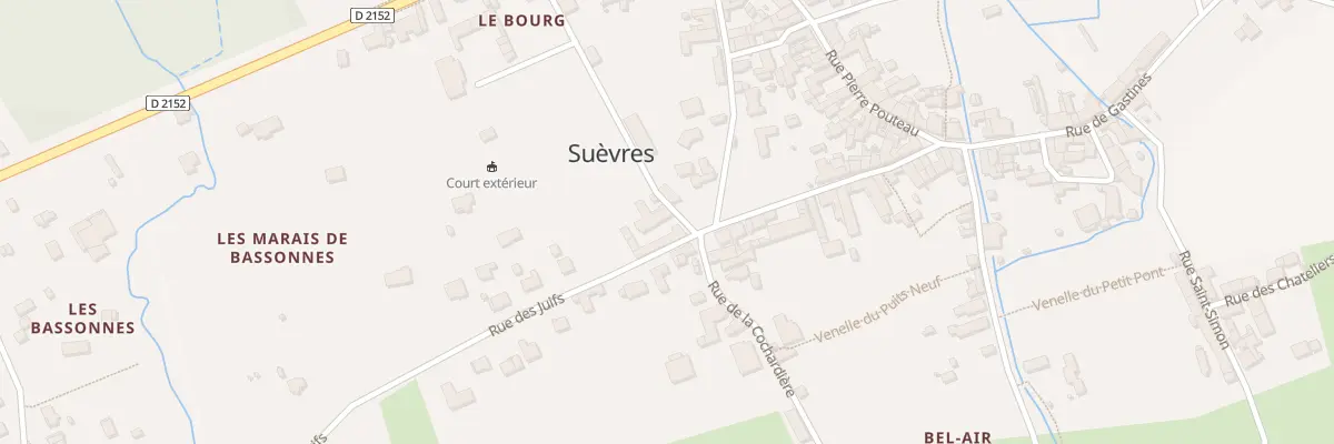 Plan du 4 Rue de la République à Suèvres