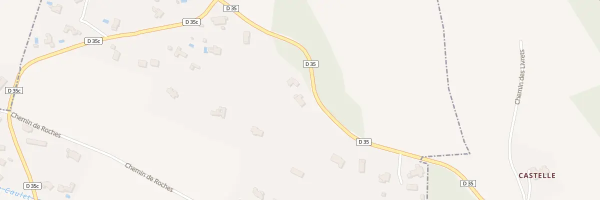 Plan du 71 Les Dames à Aureville