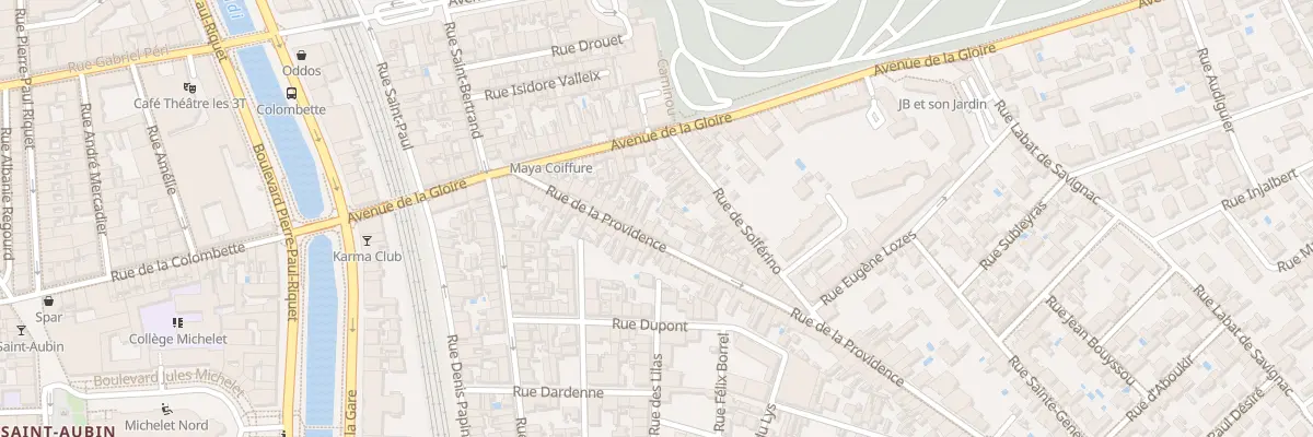 Plan du 19 Rue de la Providence à Toulouse