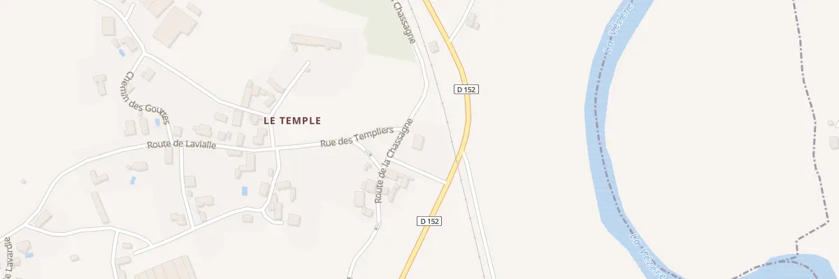 Plan du 5380A Le Temple à Varetz