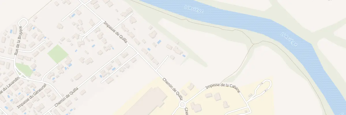 Plan du 64 Che de Quilla à Auterive