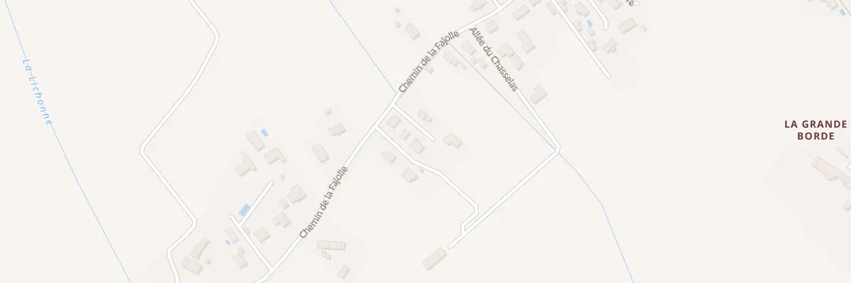 Plan du 57 Che de la Fageole à Auterive