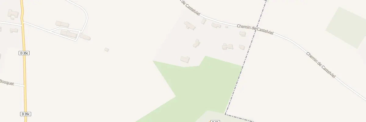 Plan du 62 Fauret à Aureville
