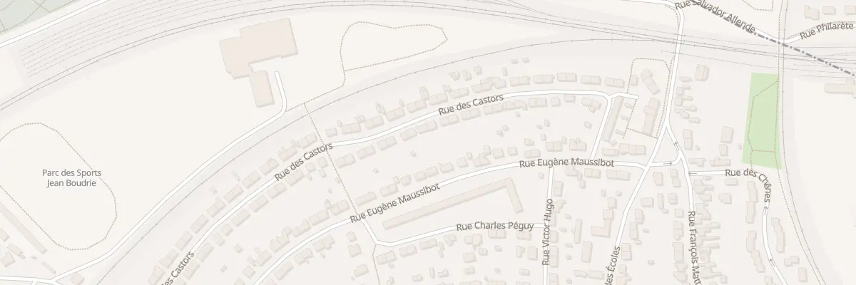 Plan du 31 Rue des Castors à Lucé