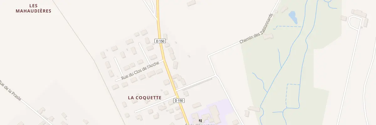 Plan du 24 Rue Jean Desjoyeaux à Suèvres