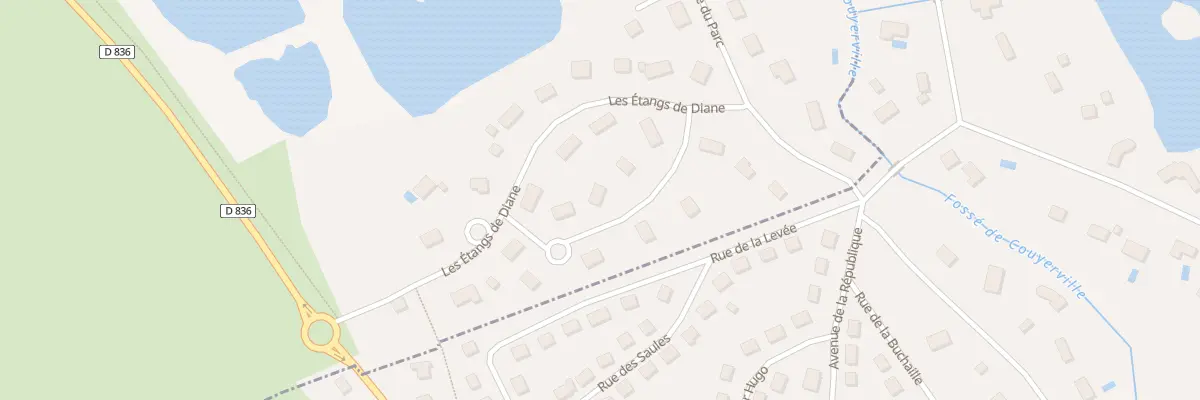 Plan du 22 Les Etangs de Diane à Garennes-sur-Eure