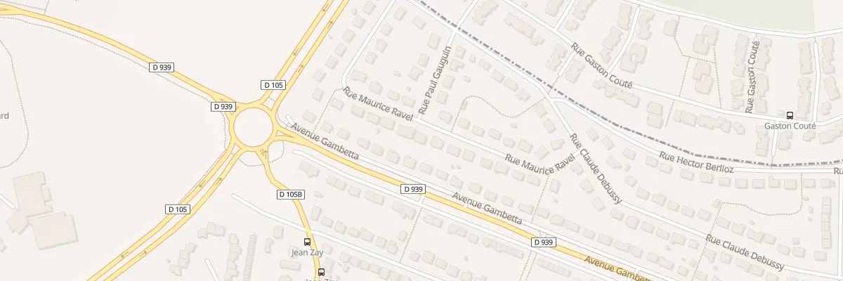Plan du 21 Rue Maurice Ravel à Mainvilliers
