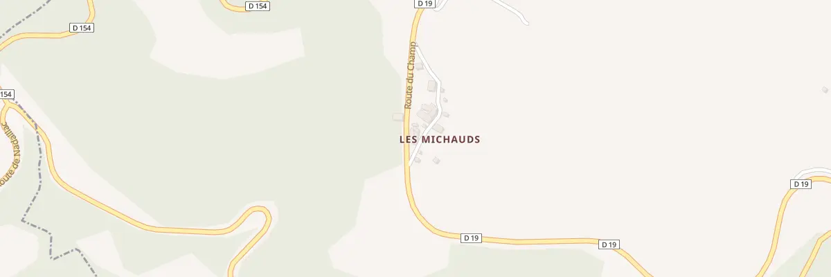 Plan du 143 Rte Du Champ à Chasteaux