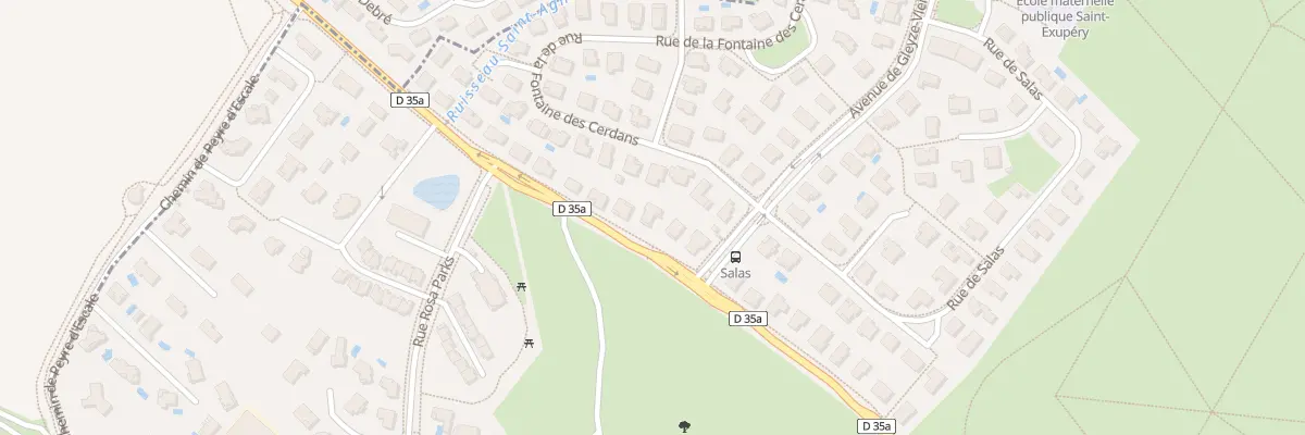 Plan du 26 Av de l’Aéropostale à Ramonville-Saint-Agne