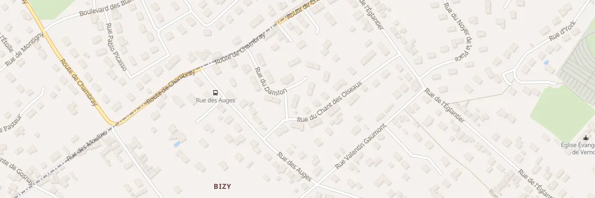 Plan du 4 Rue du Damlon à Vernon