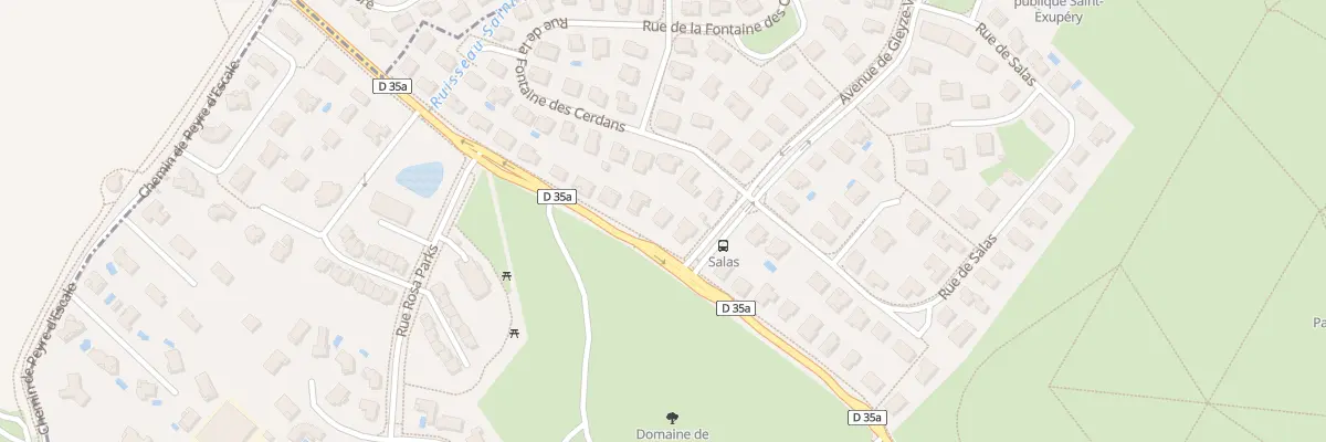 Plan du 24 Av de l’Aéropostale à Ramonville-Saint-Agne