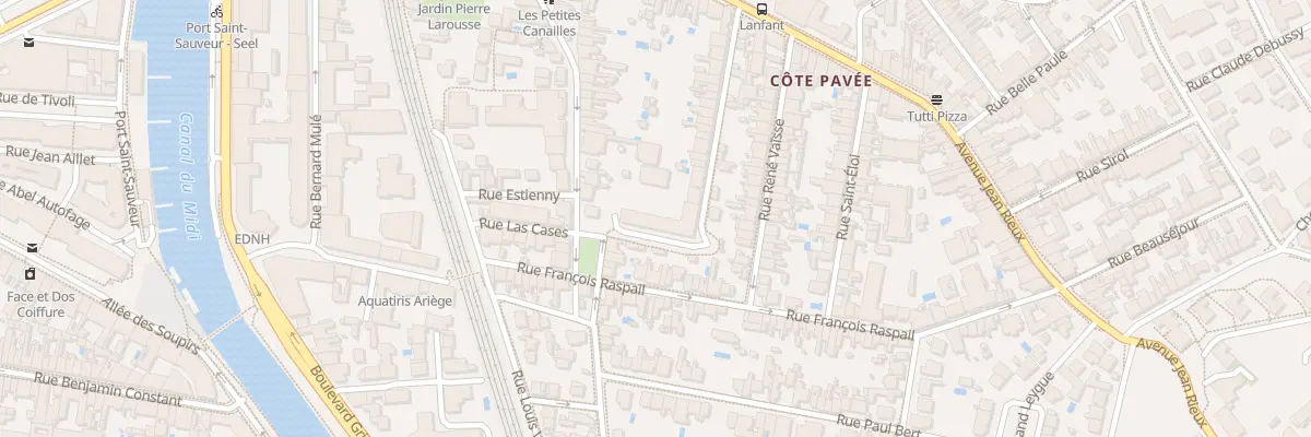 Plan du 36 Imp Saint Félix à Toulouse