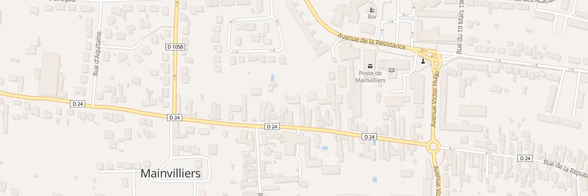 Plan du 162 Rue de la République à Mainvilliers