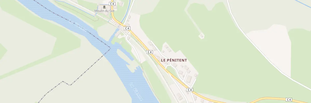 Plan du 673 Le Penitent à Saint-Léonard-de-Noblat