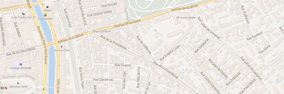 Plan du 17 Rue de Solferino à Toulouse
