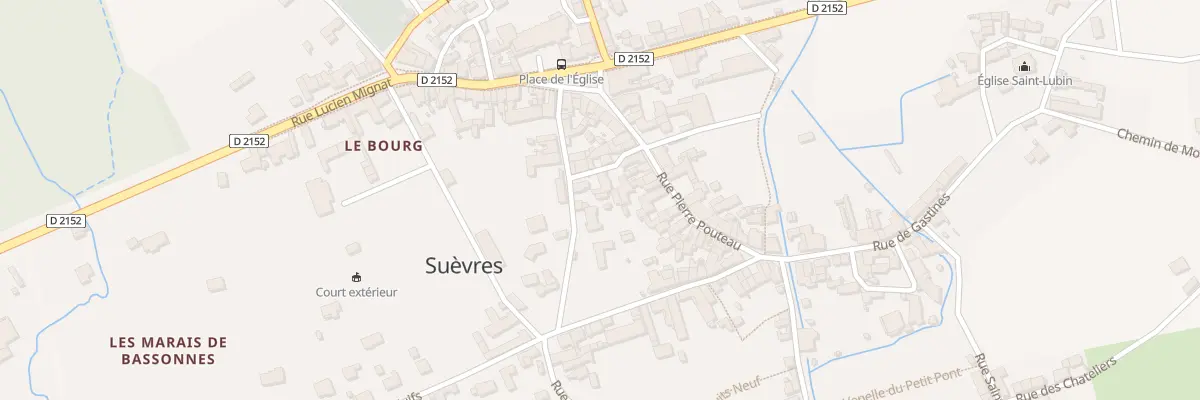 Plan du 7 Rue du 8 Mai à Suèvres