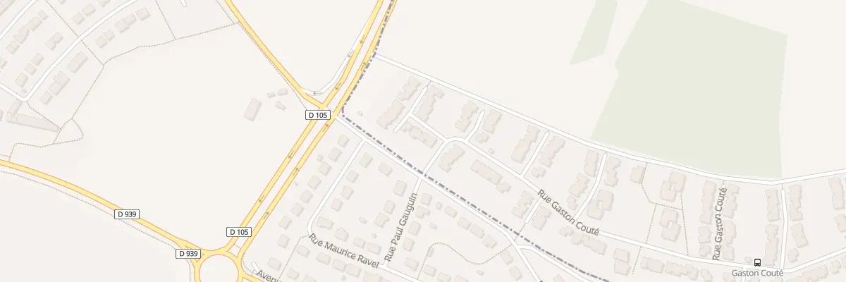 Plan du 224 Rue Gaston Coute à Chartres