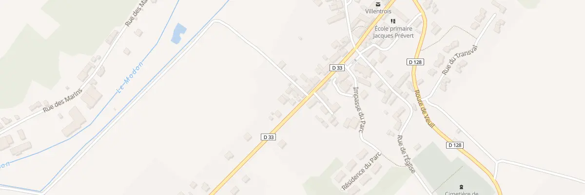 Plan du 5048 Le Bourg de l’Eglise à Villentrois-Faverolles-en-Berry