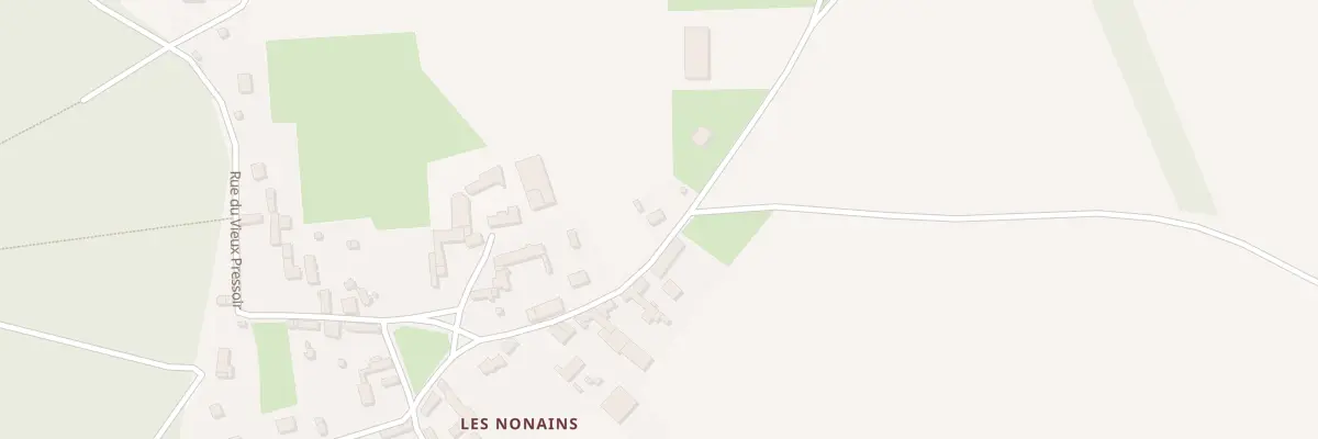 Plan du 270A Les Grandes Fentes à Rouvres
