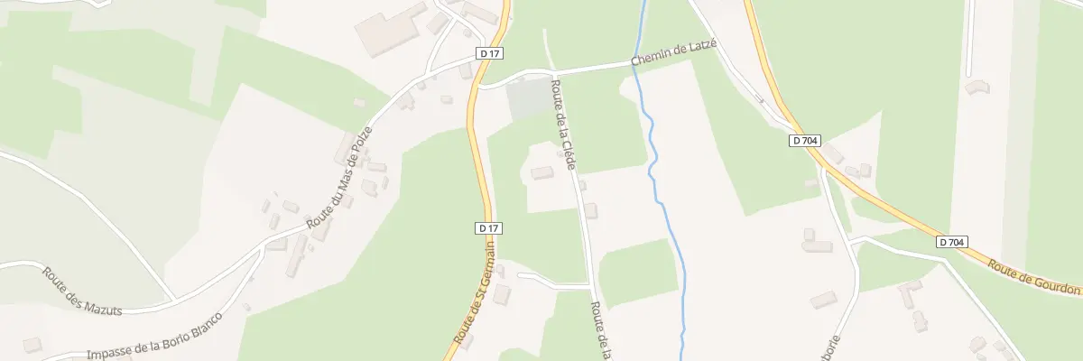 Plan du 5187F Lescaille à Saint-Chamarand