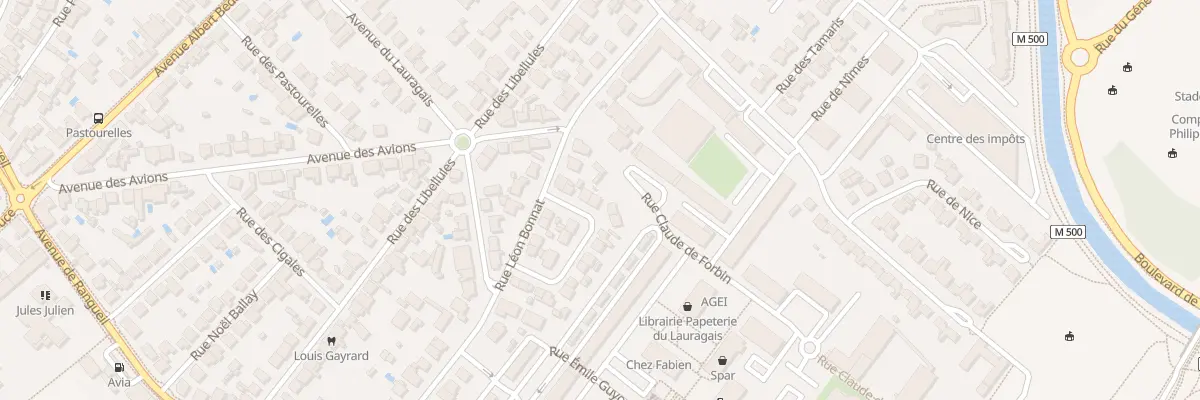 Plan du 26 Rue de Luchon à Toulouse
