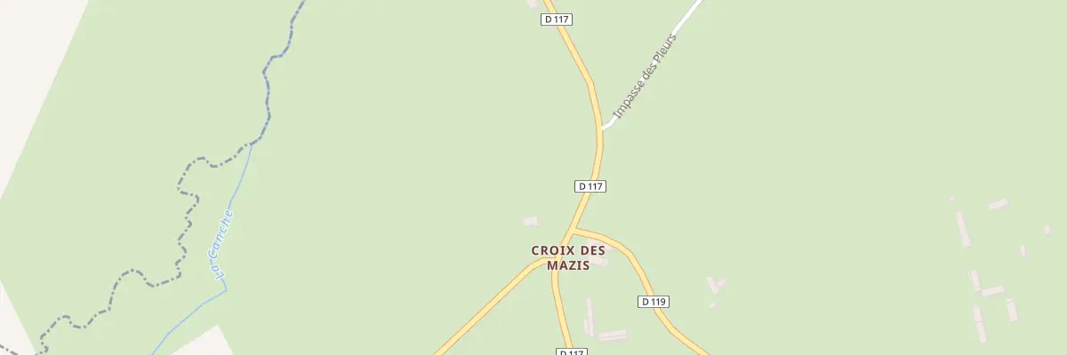 Plan du 3030 Rte de la Croix des Mazis à Saint-Saire