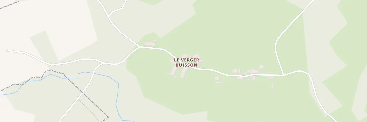 Plan du 5424 Le Verger Buisson à Saint-Sulpice-Laurière