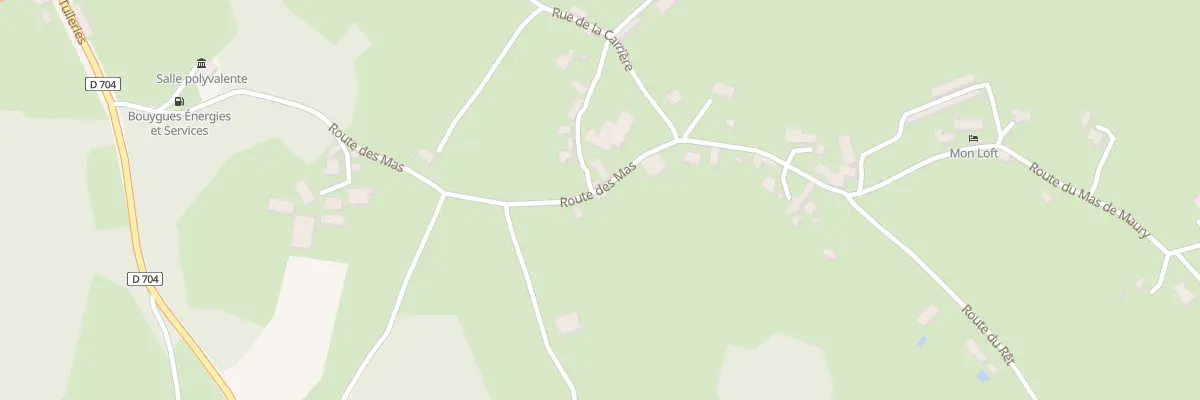 Plan du 5688F Mas de Maury à Saint-Cirq-Souillaguet