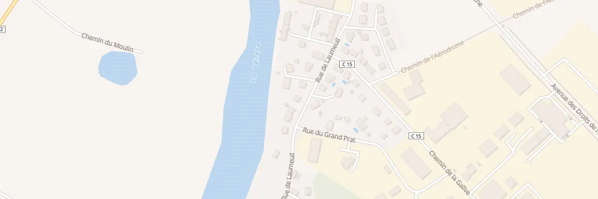 Plan du 389 Rue De Laumeuil à Saint-Pantaléon-de-Larche