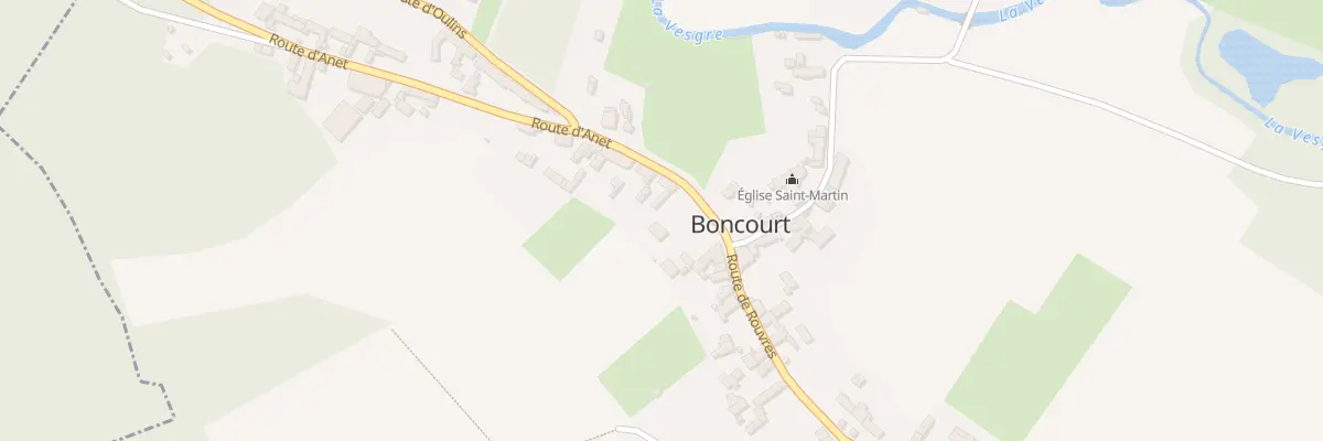 Plan du 5 Rte d’Anet à Boncourt