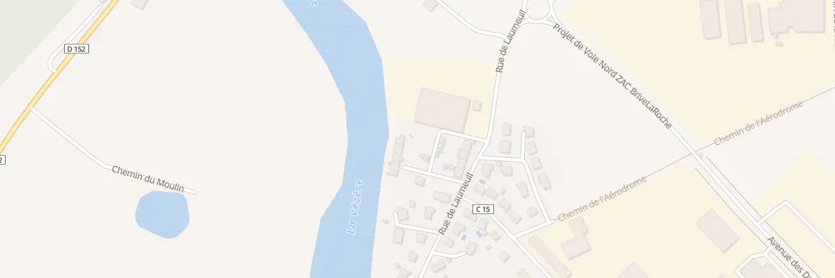 Plan du 499E Rue De Laumeuil à Saint-Pantaléon-de-Larche