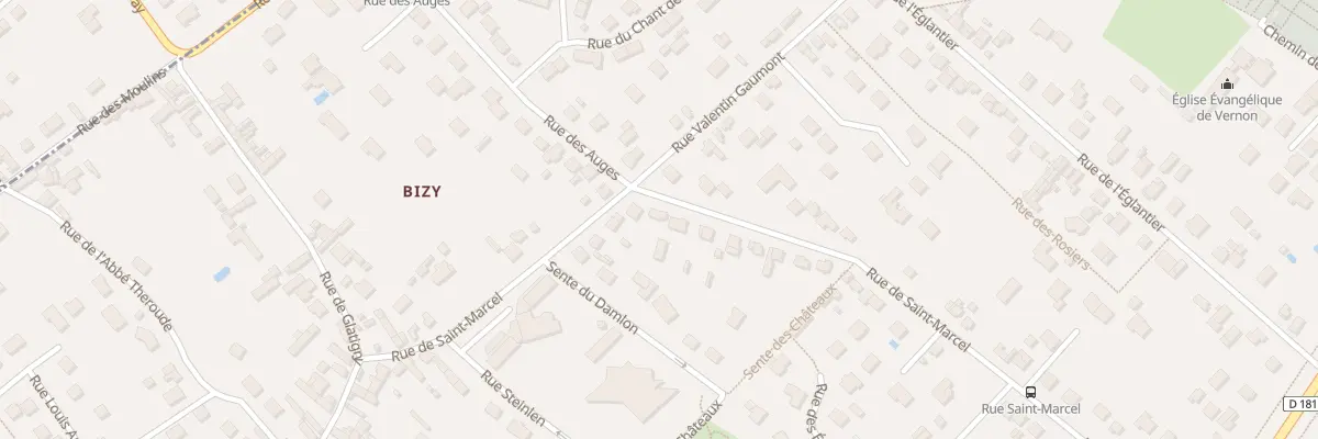 Plan du 49 Rue de Saint Marcel à Vernon