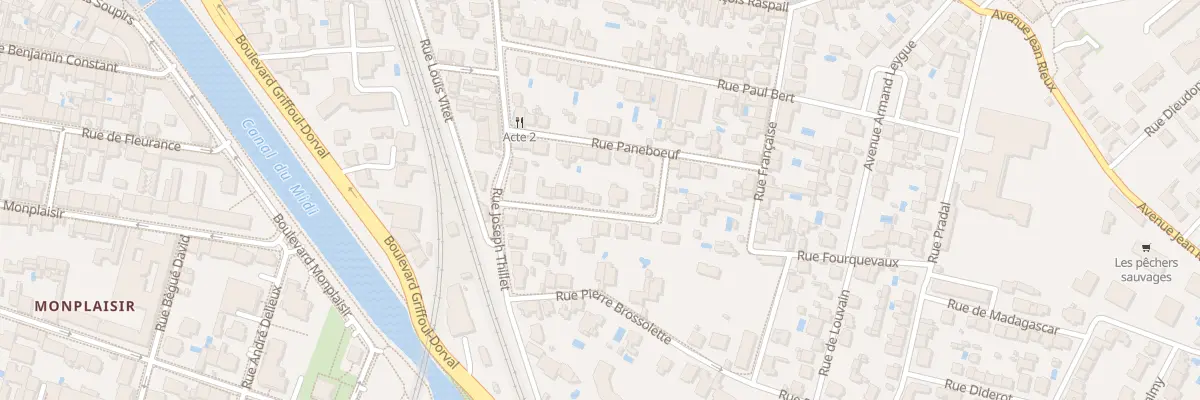 Plan du 11 Rue de l’Action Toulousaine à Toulouse