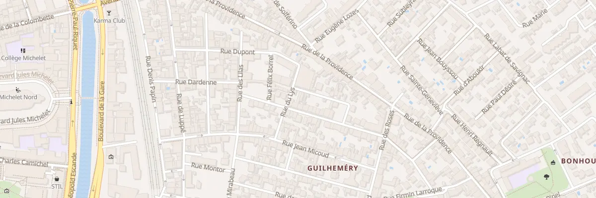 Plan du 15 Rue Jonquières à Toulouse
