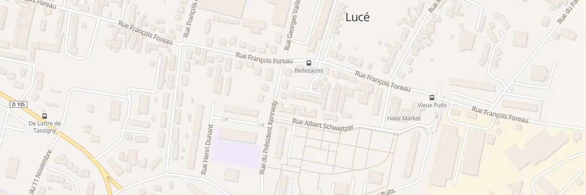 Plan du 7 Imp Simone Veil à Lucé