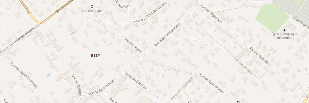 Plan du 36B Rue de Saint Marcel à Vernon
